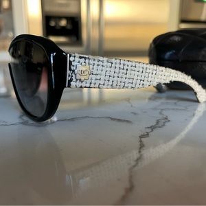 Chanel Tweed Sunglasses
